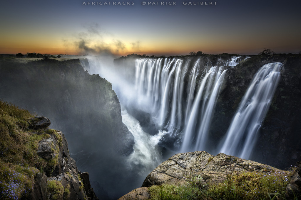 Victoria Falls Zambia, Long exposure ©P.Galibert-1023